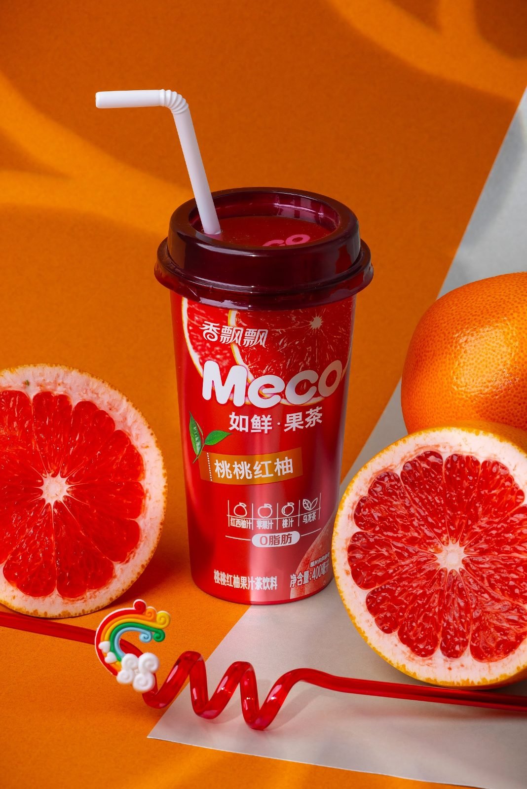 Холодный чай MECO со вкусом персика и грейпфрута