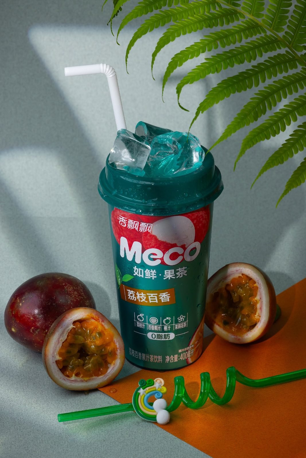 Холодный чай MECO со вкусом личи и маракуйи