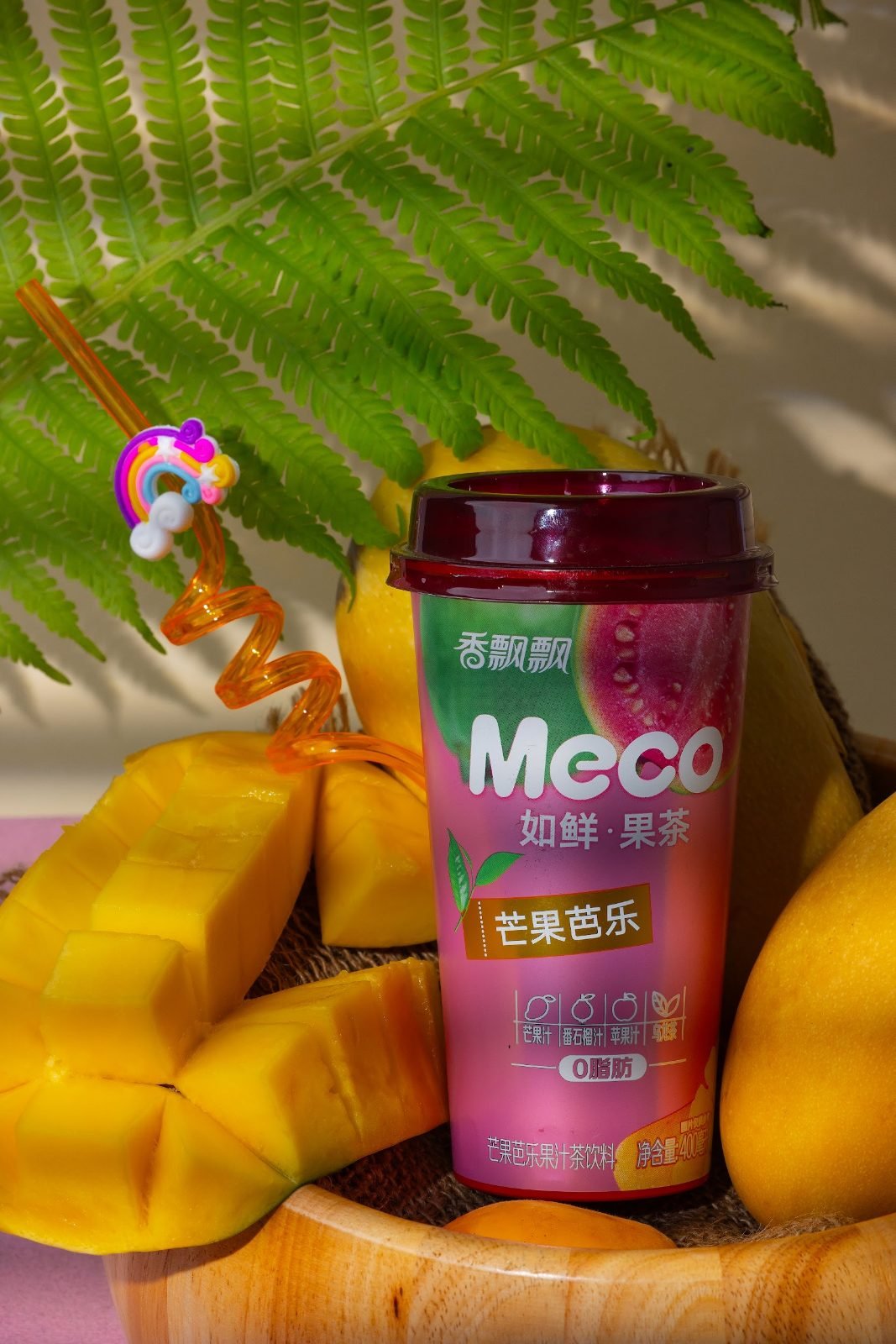 Холодный чай MECO со вкусом манго и гуавы
