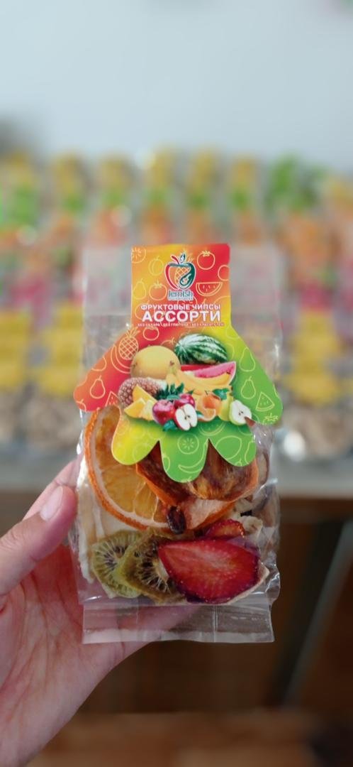 Ассорти фруктовых чипсов 50гр