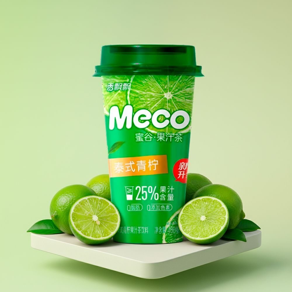 Холодный чай MECO со вкусом лайма и лимона