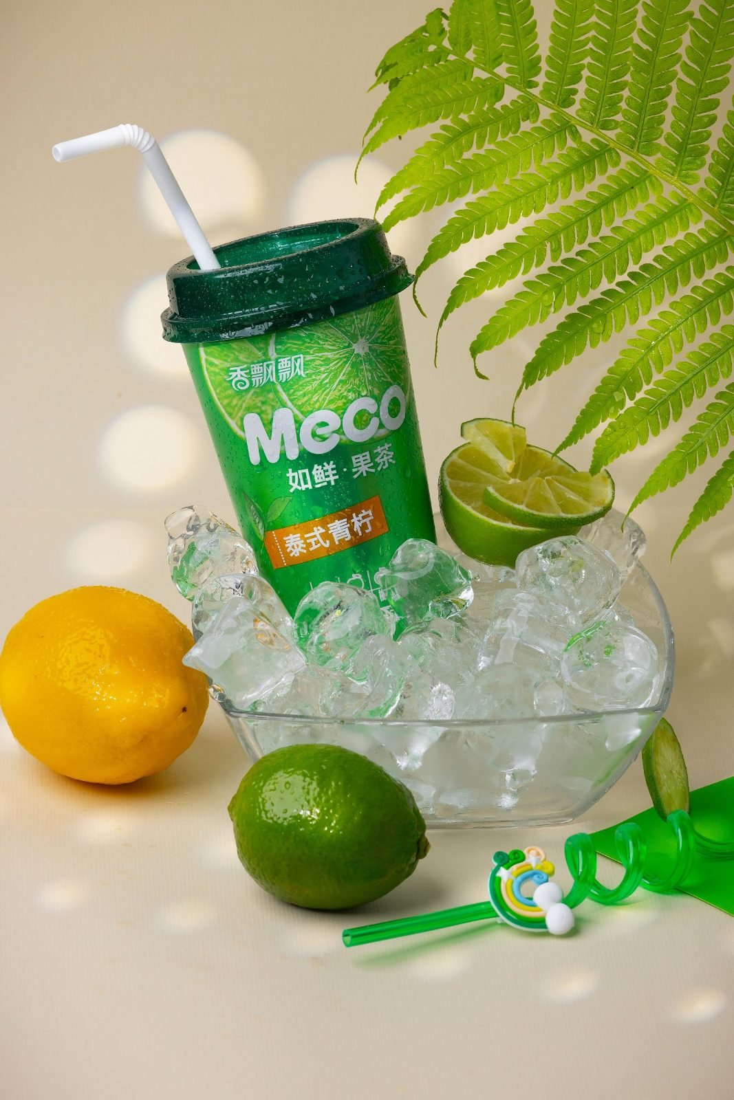 Холодный чай MECO со вкусом лайма и лимона